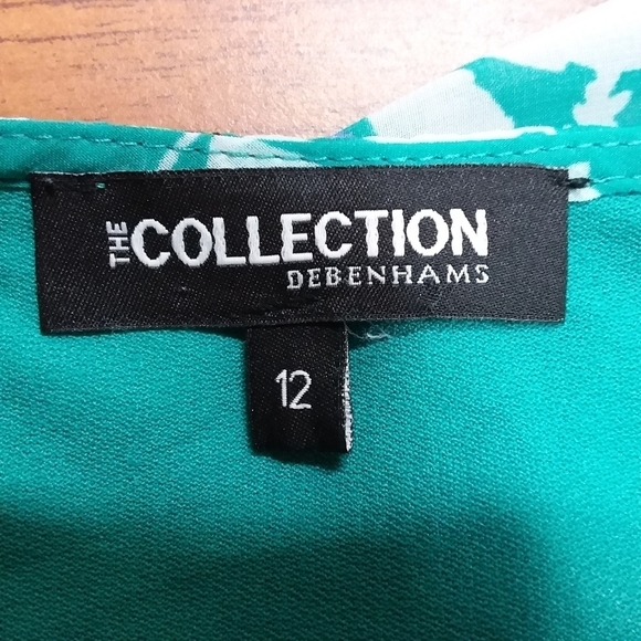 Debenhams (The Collection) Floral Print Bubble Top - Picture 6 of 8